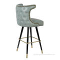 Barstool Bar furniture unique leather high counter bar stool Supplier